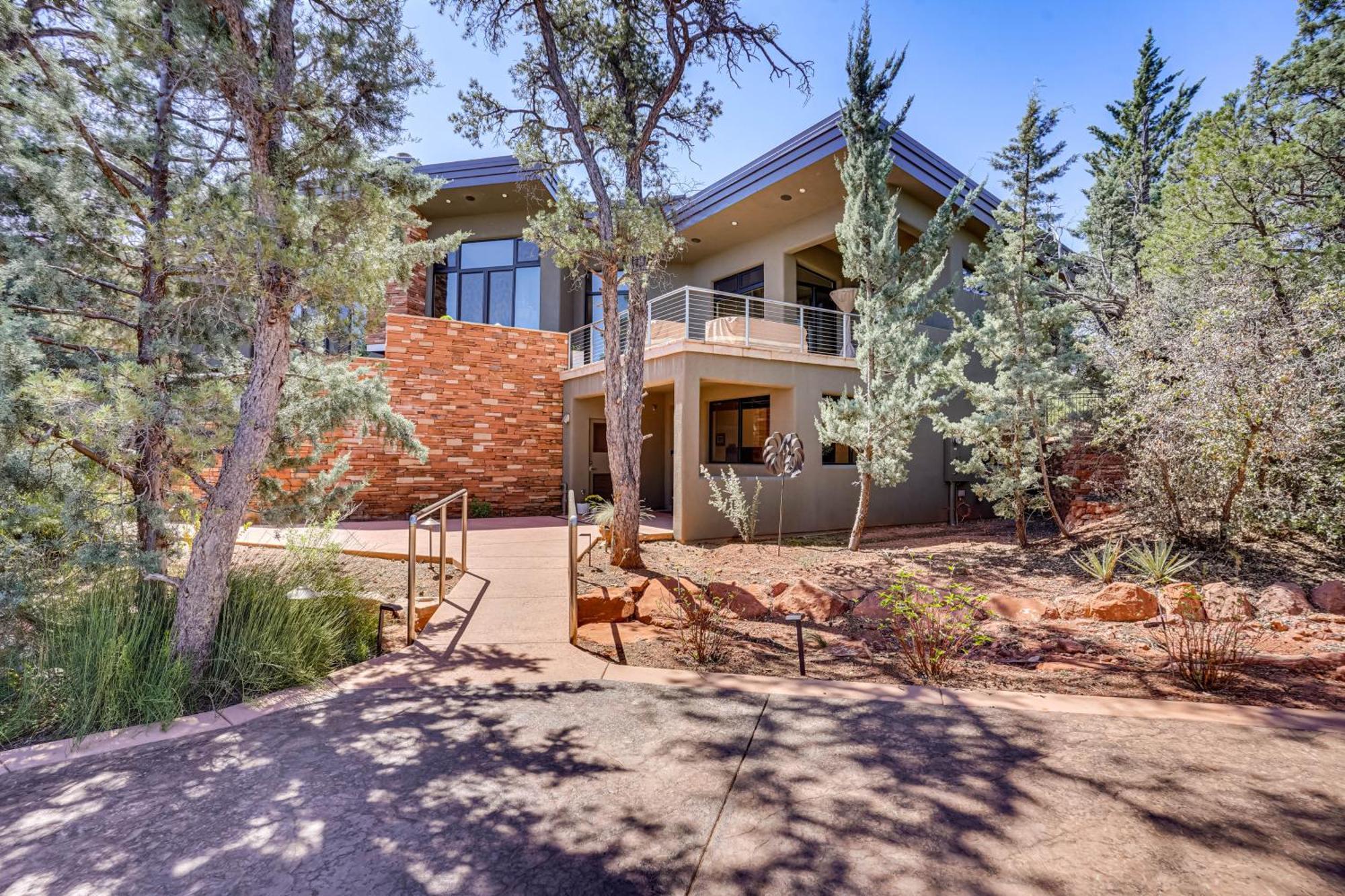 Sedona Couples Retreat With Patio Walk To Trails!公寓 外观 照片