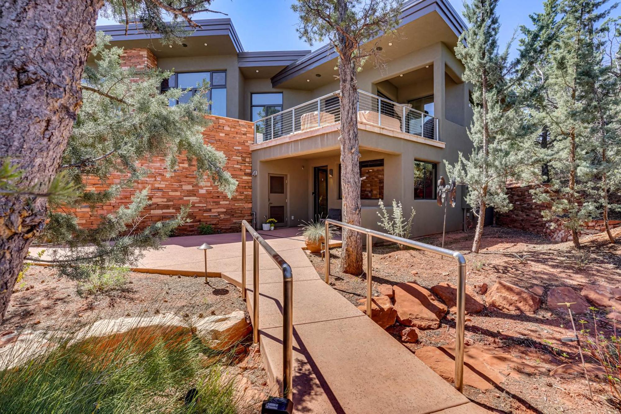 Sedona Couples Retreat With Patio Walk To Trails!公寓 外观 照片